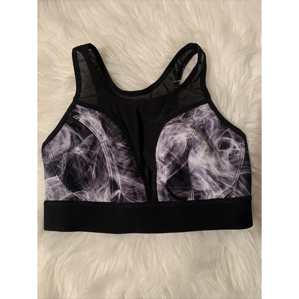 HPE human performance engineering small Racerback multicolored Sports Bra Compre
